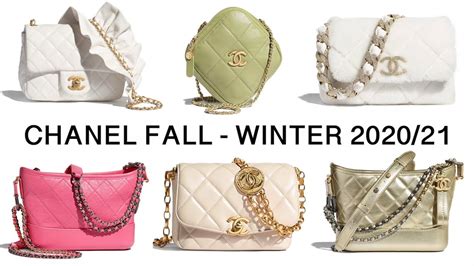 chanel fall winter 2020/21 bags|Chanel bag uk price 2020.